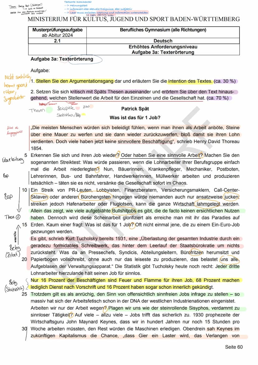 TEXTERÖRTERUNG Thema: Uniting Arbeit (Bullishtjes")
Wrible on Arbritament
Intention Lear solen Arbeitswell sterfragen
slanishflende Jobs aus