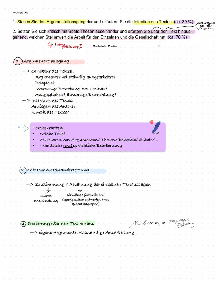 TEXTERÖRTERUNG Thema: Uniting Arbeit (Bullishtjes")
Wrible on Arbritament
Intention Lear solen Arbeitswell sterfragen
slanishflende Jobs aus