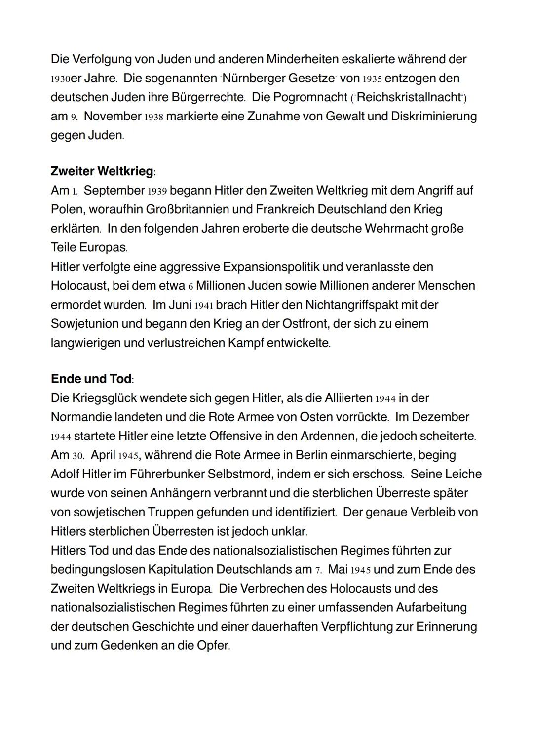 Adolf Hitler
Adolf Hitler war ein österreichisch-deutscher Politiker, der als Führer der
Nationalsozialistischen Deutschen Arbeiterpartei (N