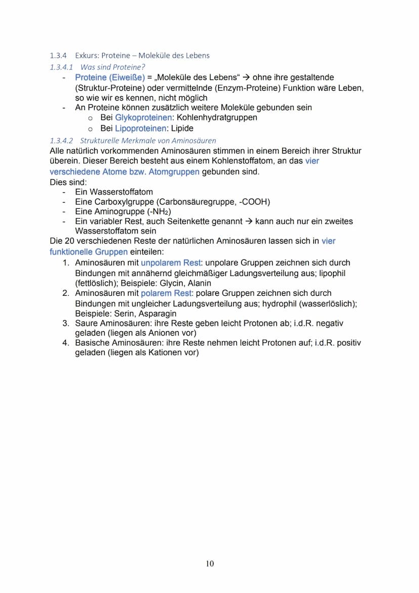 1 Themenblock 1: Genetik
1.1 Die Erbsubstanz und ihre Replikation
1.1.1 Bau und Struktur der Nukleinsäuren
Kleinster Baustein: Nukleotid → E
