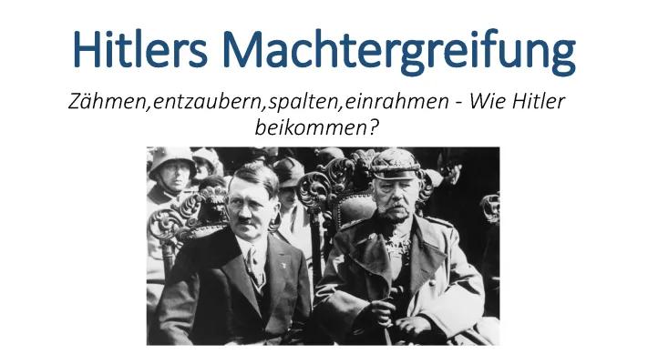 Know Hitlers Machtergreifung thumbnail