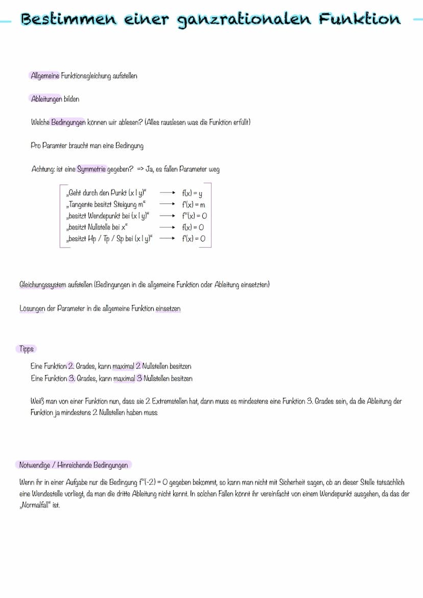 A:
Kurven-
anpassung
ganzrationale
Funktionen Parametervariation
Ein Funktionsterm, der neben einer Funktionsvariablen (z. B. der Variablen 