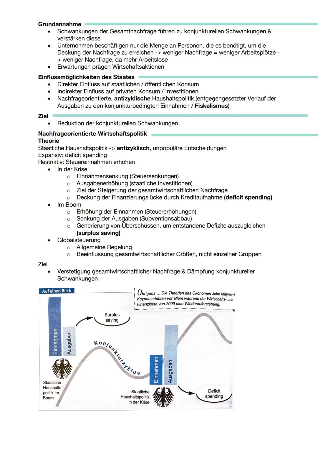 KONJUNKTURANALYSE
Konjunkturzyklus
BIP
Bruttoinlandsprodukt
Definition
●
●
●
●
Konjunkturelle Schwankungen
●
Hochkonjunktur
(Boom)
Aufschwun