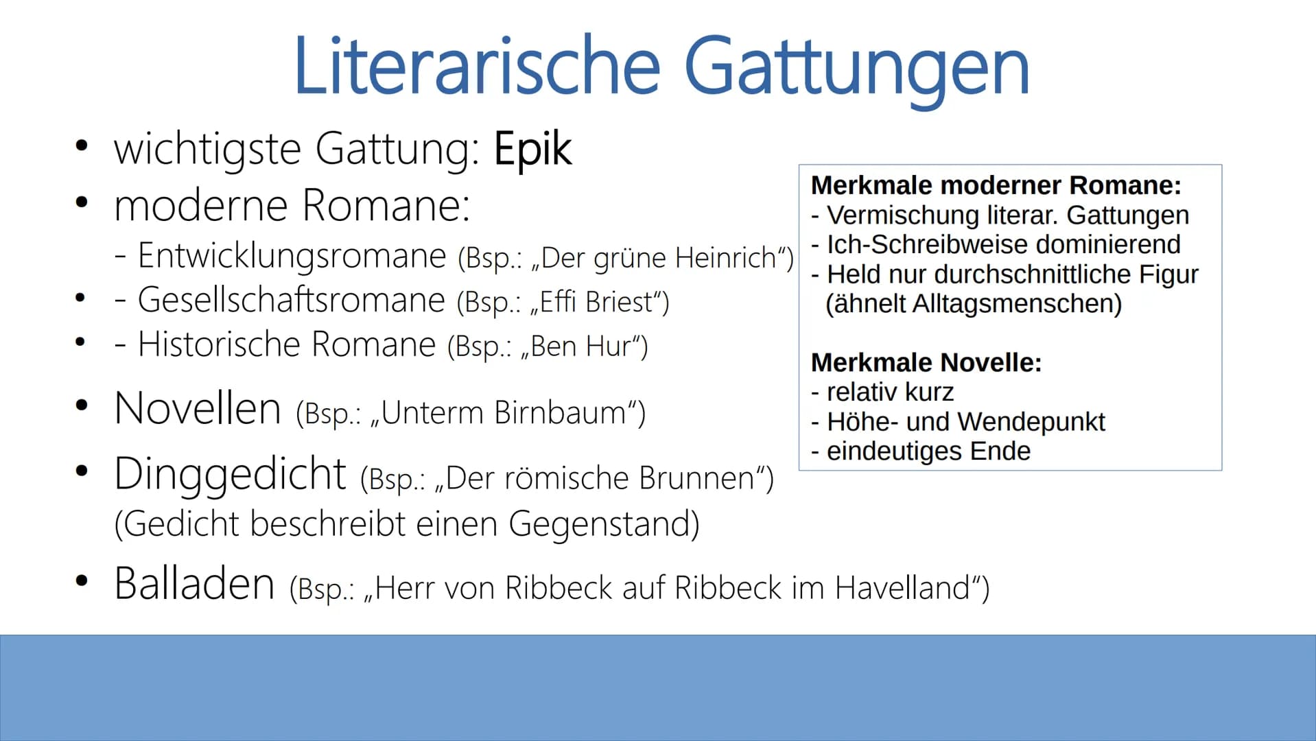 Der Realismus
Eine Literaturepoche Definition und zeitliche Einordnung
●
• 1848 - 1890
Beginn mit Scheitern der Märzrevolution
• zwischen Ro
