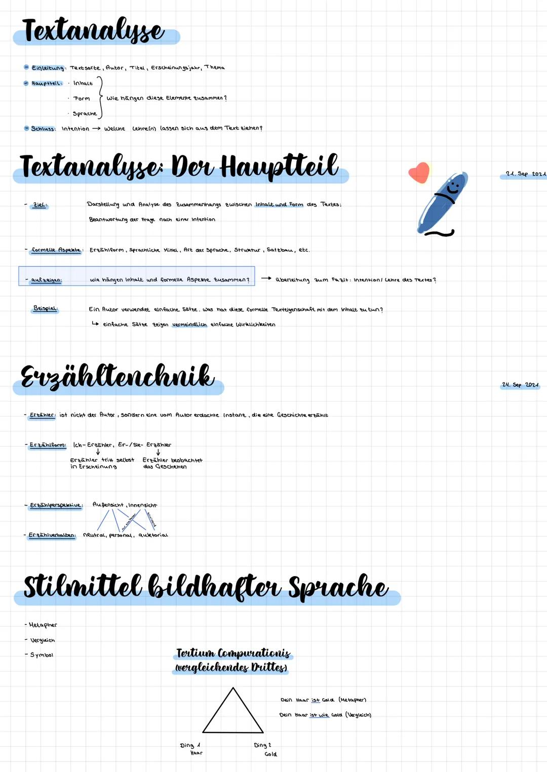 # Textanalyse

- Einleitung, Textsorte, Autor, Titel, Erscheinungsjahr, Thema

-Hauptteil

Inhact

Form

wie hängen diese Elemente tusammen?