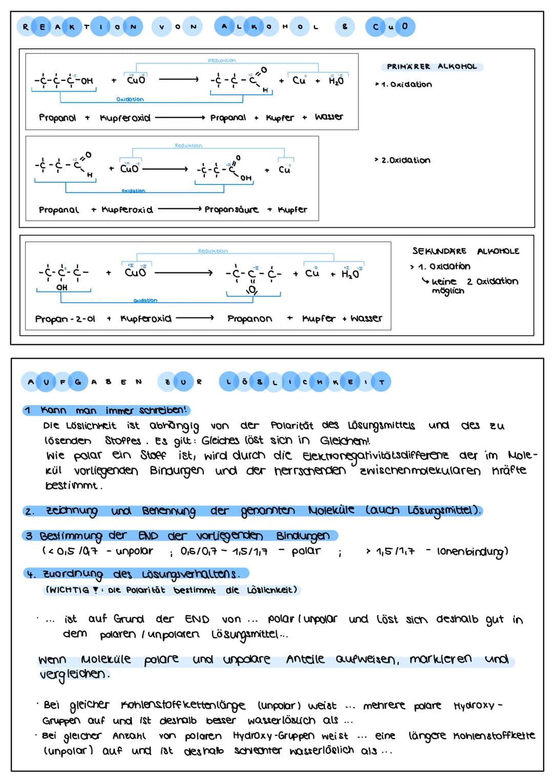 KAN OL
mit OH-Bindung
Methanol
Ethanol
Propanol
Butanol
Pentanol
Hexanol
Heptanol
Octanol
Nonanol
Decanol
Undecanol
Dodecanol
allg. Formel:
