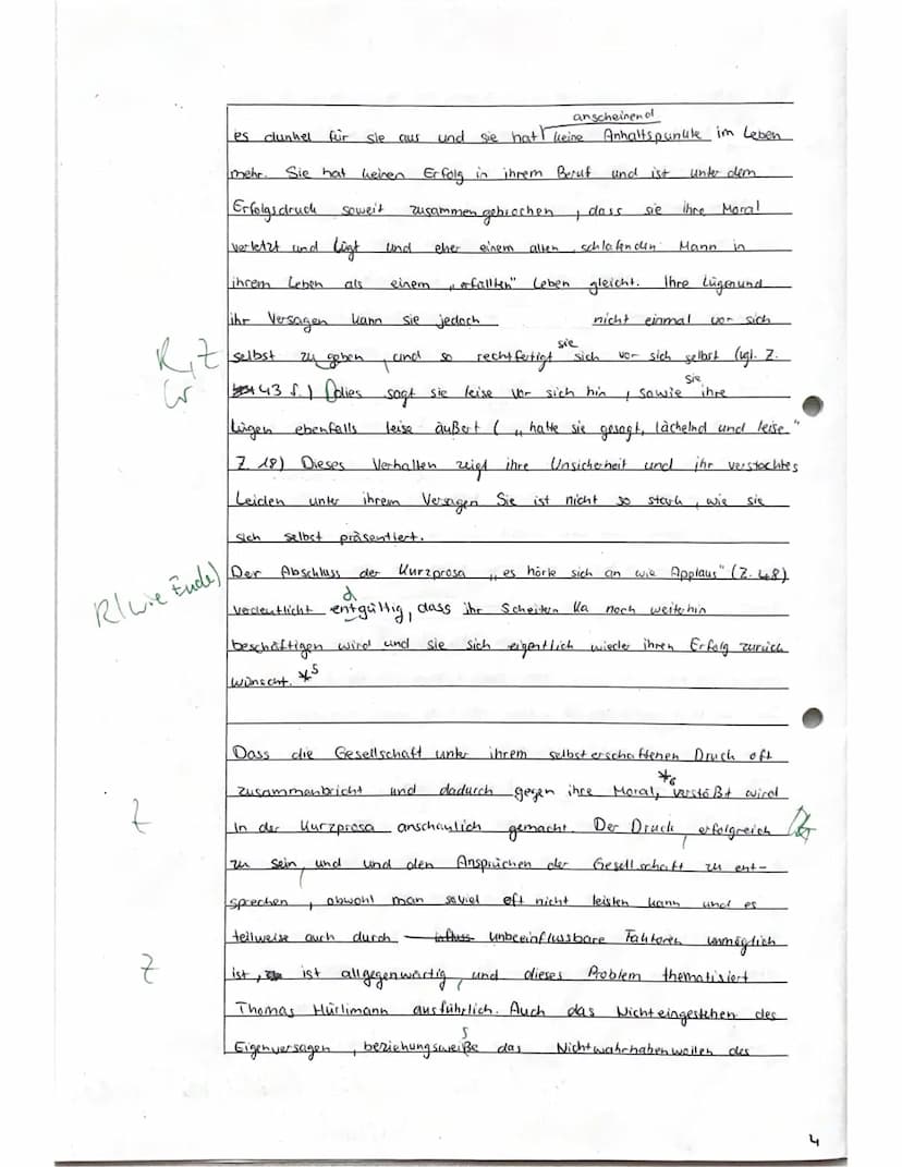 Jule Lorcher
Anopher
rethorische
Frage
5
Emphase
10
15
нуро
20
25
30
35
40
45
Deutsch (Kursstufe)
Klausur Nr. 1: Kurzprosa
Thomas Hürlimann: