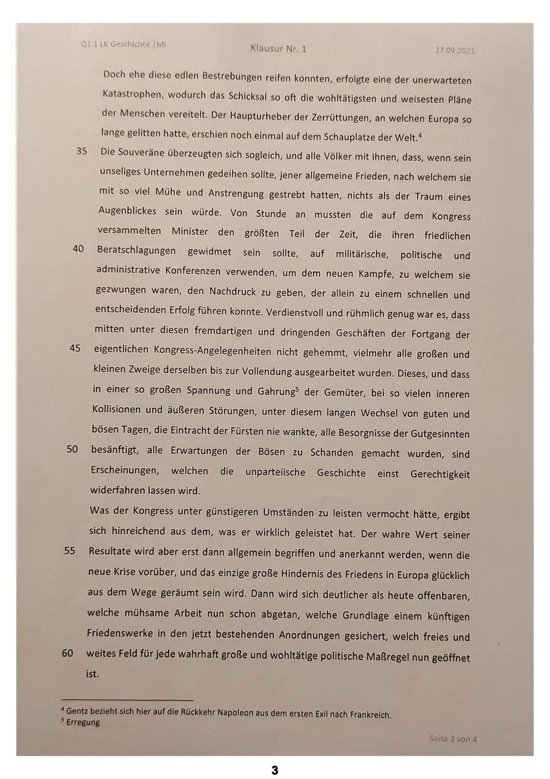 Geschichte LK Q1.1 | MI
Teilleistungen - Kriterien
A Inhaltliche Leistung
Teilaufgabe 1
1
2
3
4
5
7
1
Klausur Nr. 1
Der Prüfling
beschreibt 
