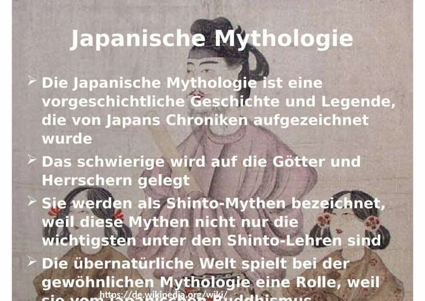 Yōkai (Arten)
Es sind Arten wie Monster und übernatürliche
Kreaturen
Sie sollen von der deutschen Mythologie
stammen, weil die deutsche Myth