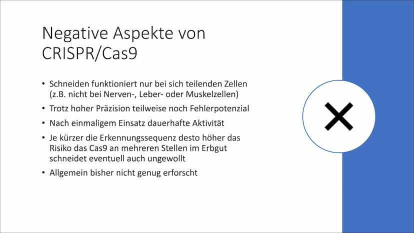 CRISPR/Cas9
K
X
||₁
D Was ist
CRISPR/Cas9?
CRSIPR/Cas9: Molekularbiologische
Methode zum Zerschneiden und
Verändern von Genen Entdeckung von