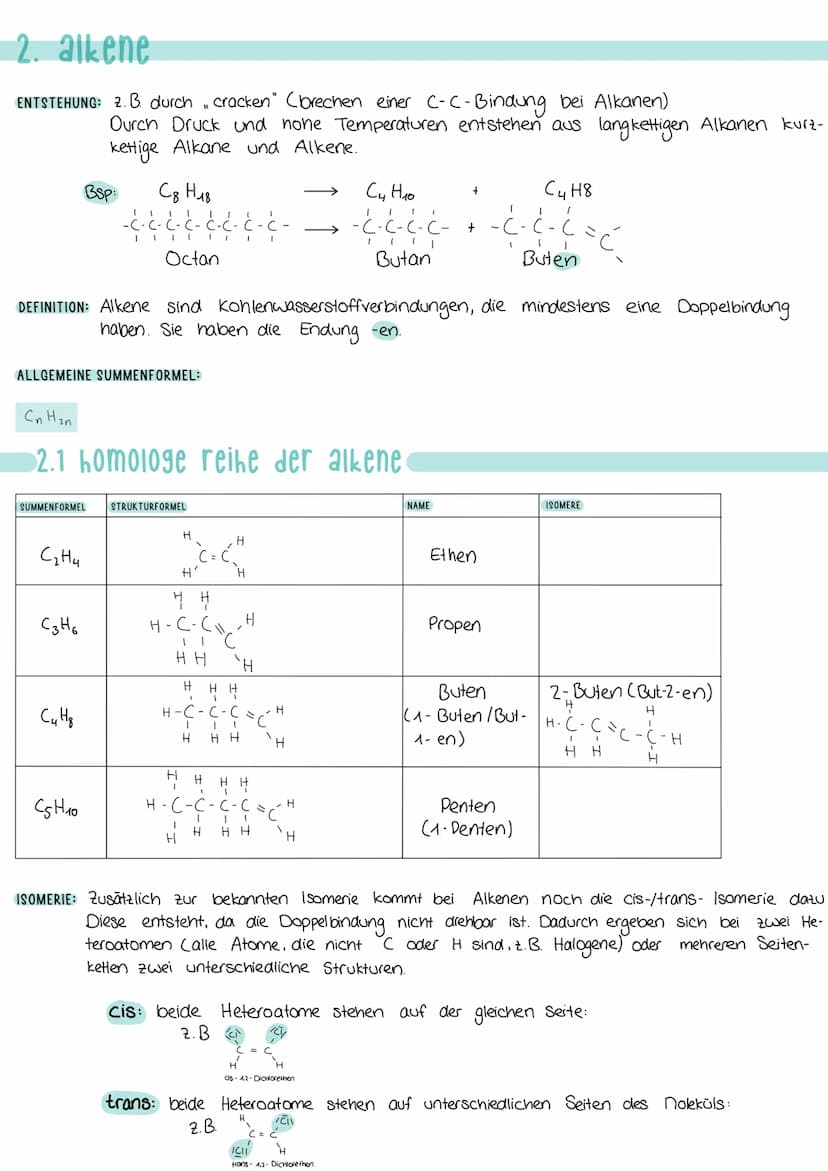 DEFINITION:
• Organische Chemie ist die Chemie der kohlenstoffverbindungen (Ausnahmen: CO, CO₂, H₂ CO3, CO3, C)
EIGENSCHAFTEN ALLGEMEIN:
→ B