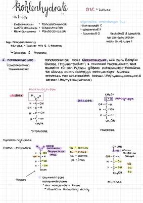 Know Kohlenhydrate, Monosaccharide, Disaccharide, Polysaccharide  thumbnail