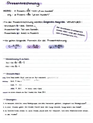 Know Prozentrechnung  thumbnail