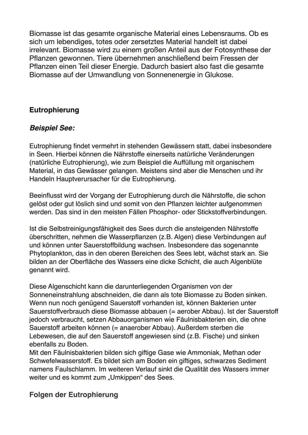 Lernzettel Ökosystem
Die drei wesentlichen Eigenschaften eines Ökosystems:
1. Ökosystem sind offen
-> Ökosysteme gehen nahtlos in andere Öko