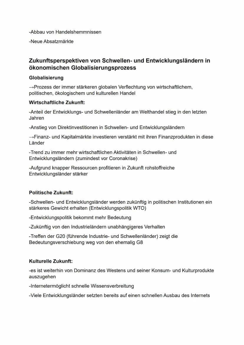 Chancen und Risiken der weltwirtschaftlichen Verflechtung
Leitbilder der europäischen Außenhandelspolitik
→Beide Leitbilder werden selten in