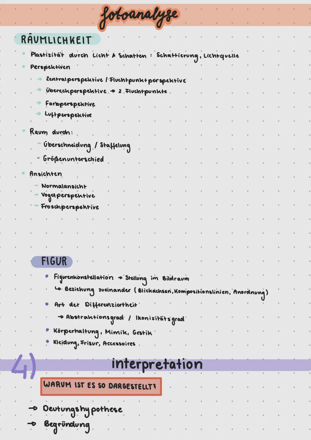 WAS IST DARGESTELLT?
↳ Thema • Worum geht es?.
Was ist groto zu sehen?
2)
fotoanalyse
DATEN
Künstler, Bildtitel, Entstehungszeit,
Größe/ For