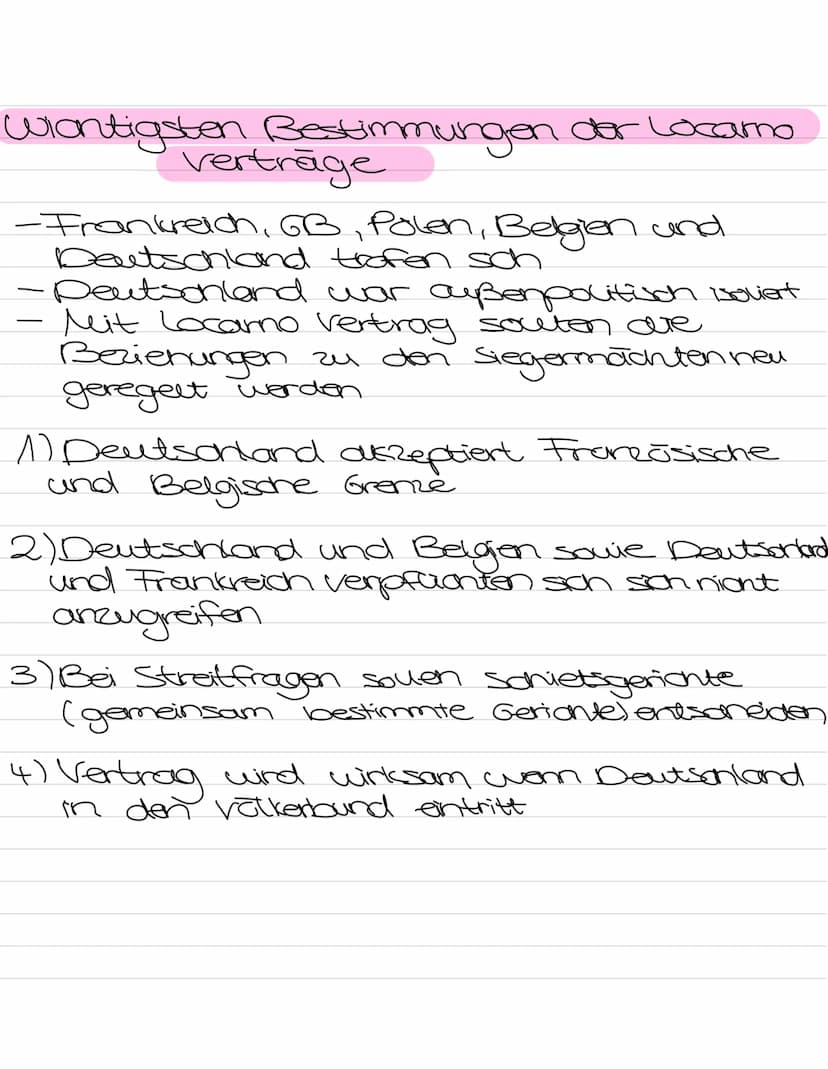  Weimarer Republik
Wantige Begriffe:
Dolchstoßlegende: Verschwörungstheorie der OHL
(Oberste Heeresleitung), die die Schuld der Niederlage
D