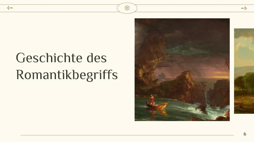 个
*
Die Epoche der
ROMANTIK
Roberta & Sara
→ 1 Romantik im Überblick
4
7
Romantik: Gegenbewegung
zur Klassik
Die Literatur der Romantik
10 M