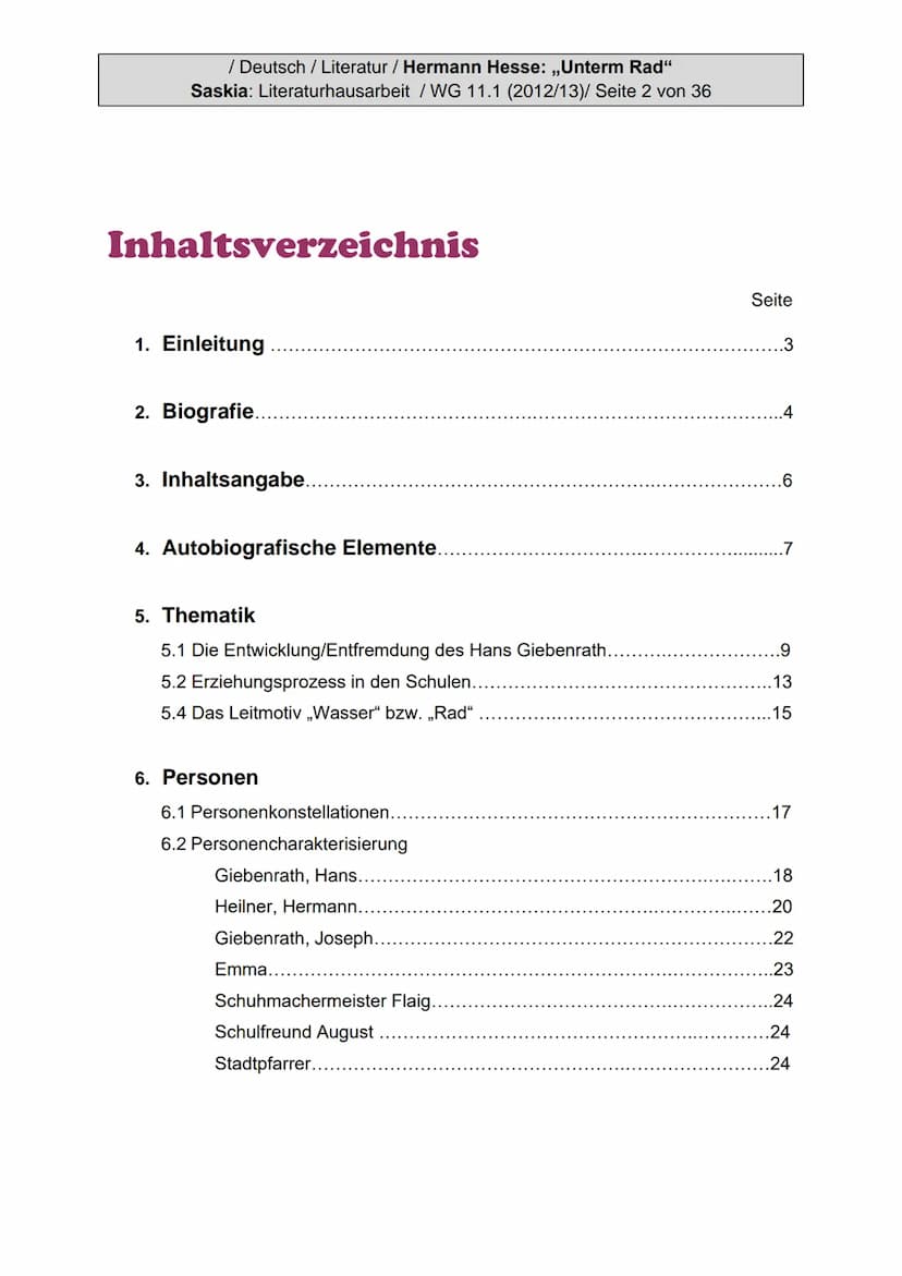 www.KlausSchenck.de / Deutsch / WG 11/ Literaturhausarbeit (2013/14) / S. 1 von 20
Strategische Vorschläge für eine Literaturhausarbeit / An