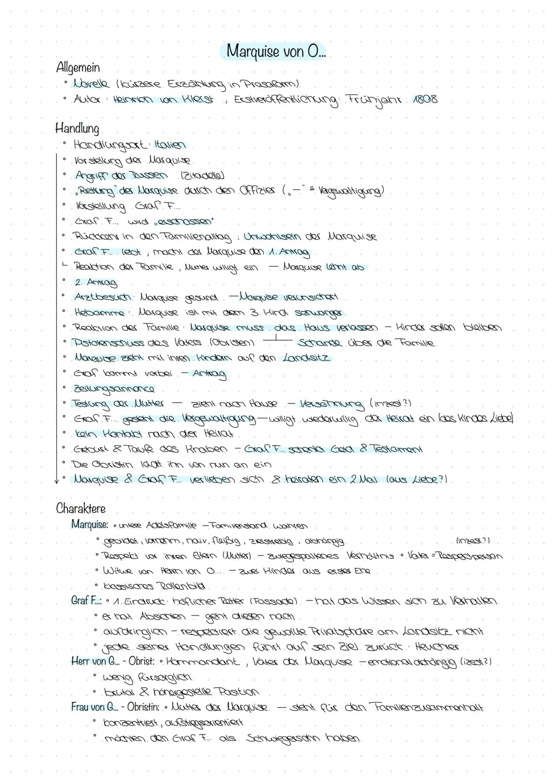 Merkmale der Romantik
Motiv der
Bewegung/ Reisen
Motiv der Natur
Motiv der
Romantisierung der
Welt
Motiv der
Transzendenz/ des
Übernatürlich