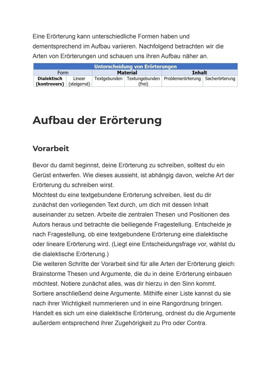 . Wie schreibe ich eine
Sachtextanalyse?
Wie bei jeder anderen Analyse auch, benötigt es eine strukturierte
Vorbereitung um Sachtexte zu ana