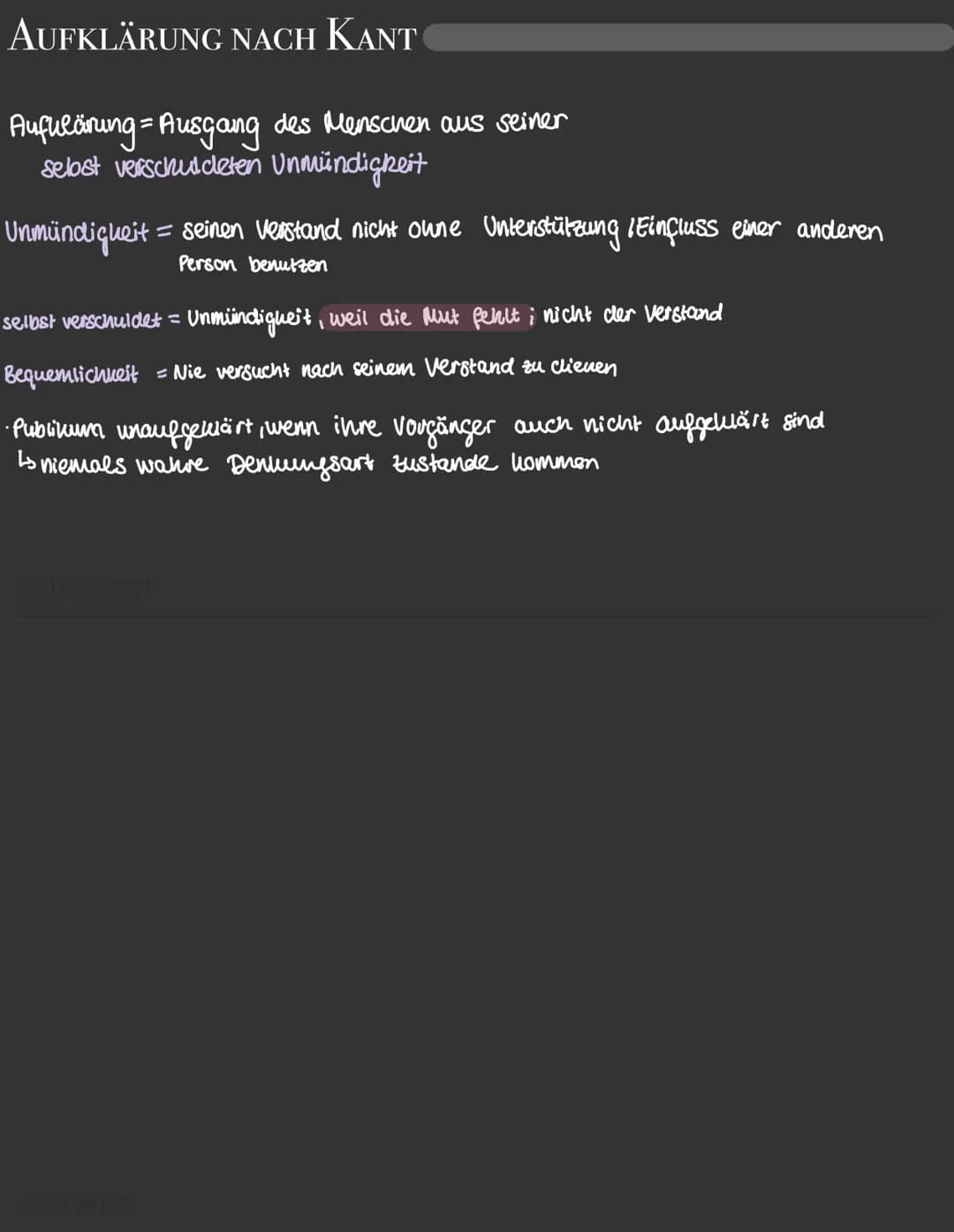 Gesellschaftsschichten
Bürgertum
(Doktor / Hauptmann,
Tambourmajor)
Unterschicht
(Woyzeck, Marie)
Aufklärung
kant:
Ausgang des Menschen
aus 