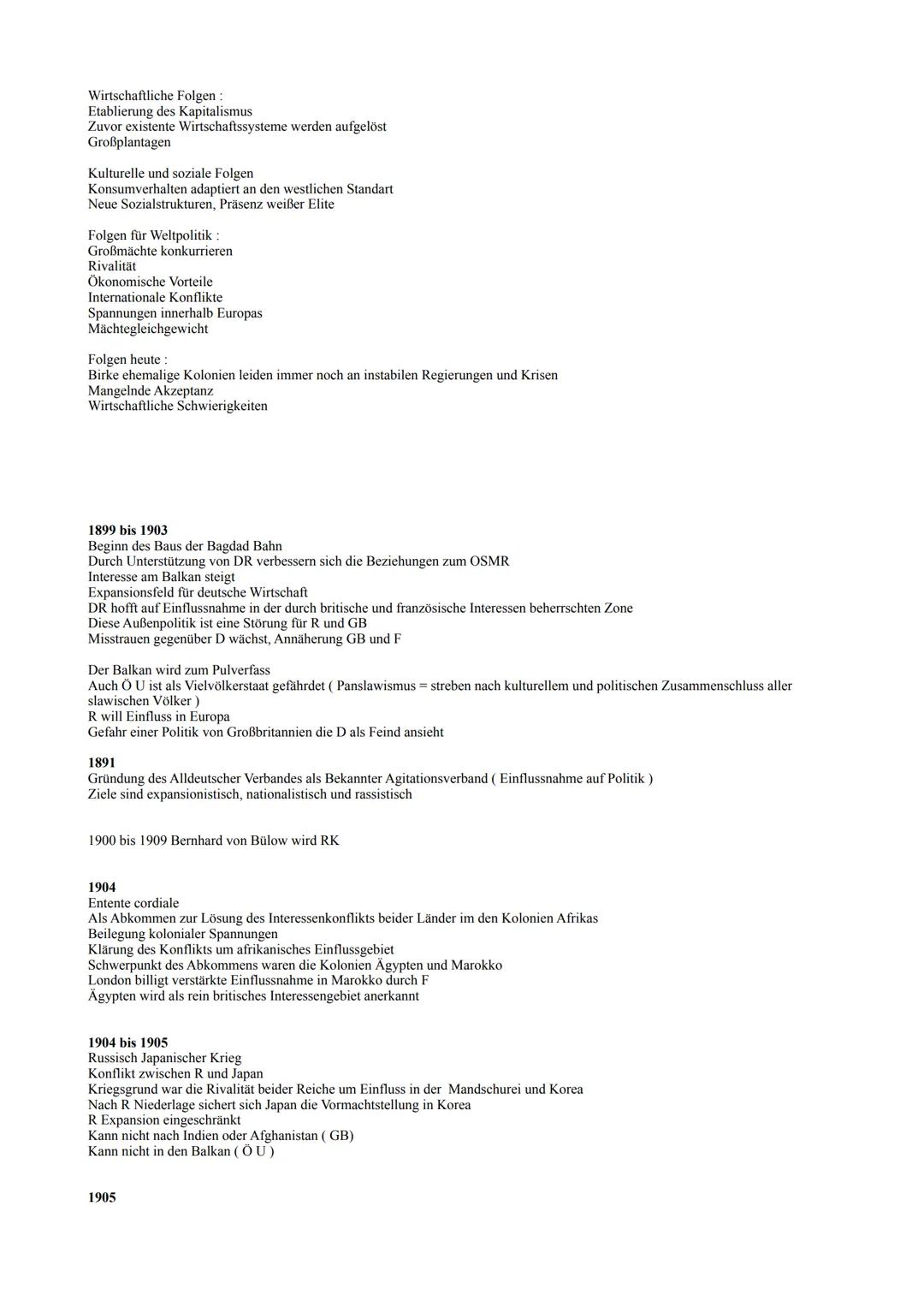 Inhalt: Vorkriegszeit 1.WK
Kolonialismus / Imperialismus
Weimarer Republik
Verfassung Vergleich mit Paulskirche
Krisenjahre der WR
1. WK 28.