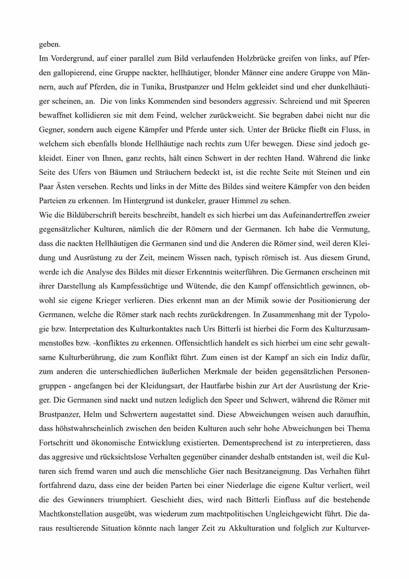 Wandlungsprozesse in der Geschichte
27.02.2021, Ge/Os
s. 17f., Nr. 1+3
1) Kulturberührung
- Erstmaliges friedliches Aufeinandertreffen der E