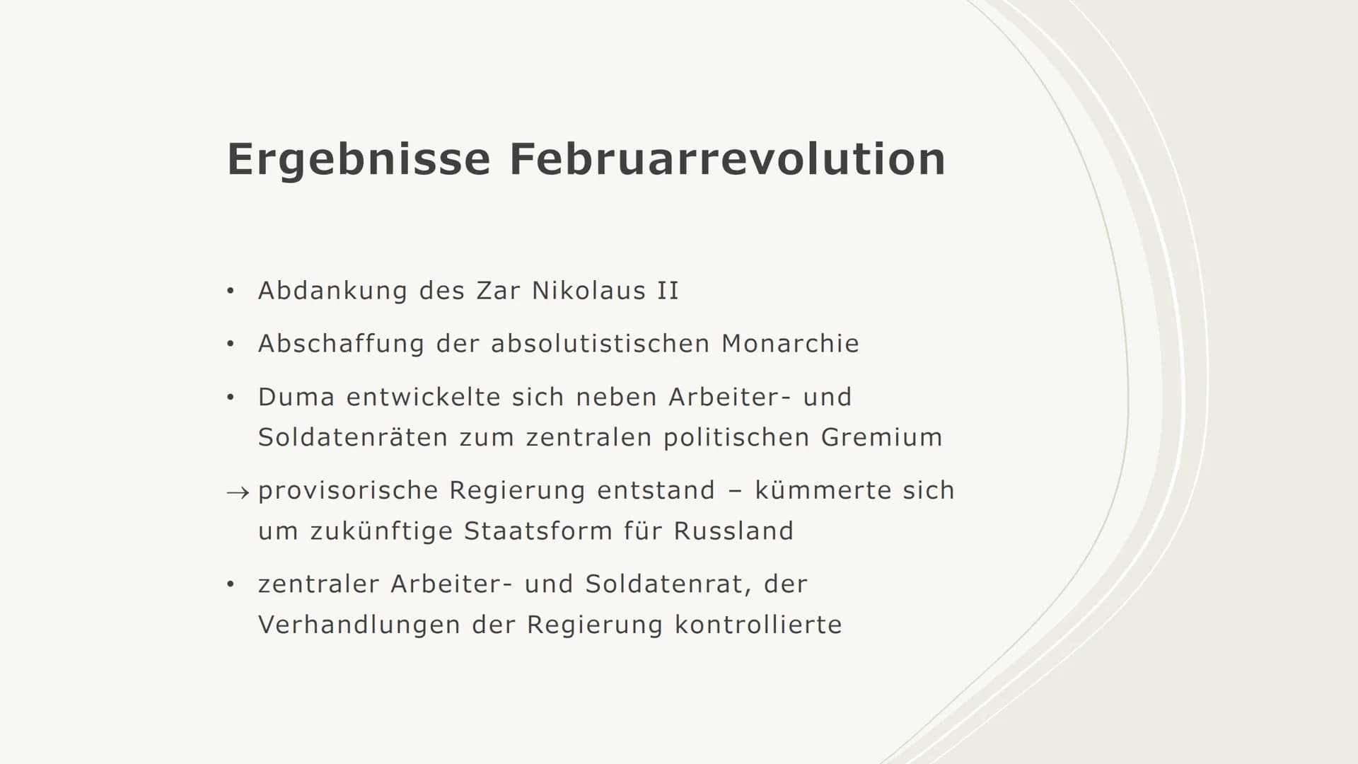 
<p>Die Russische Revolution war ein bedeutendes Ereignis in der Geschichte Russlands, das von 1917 bis 1923 stattfand. Diese revolutionäre 