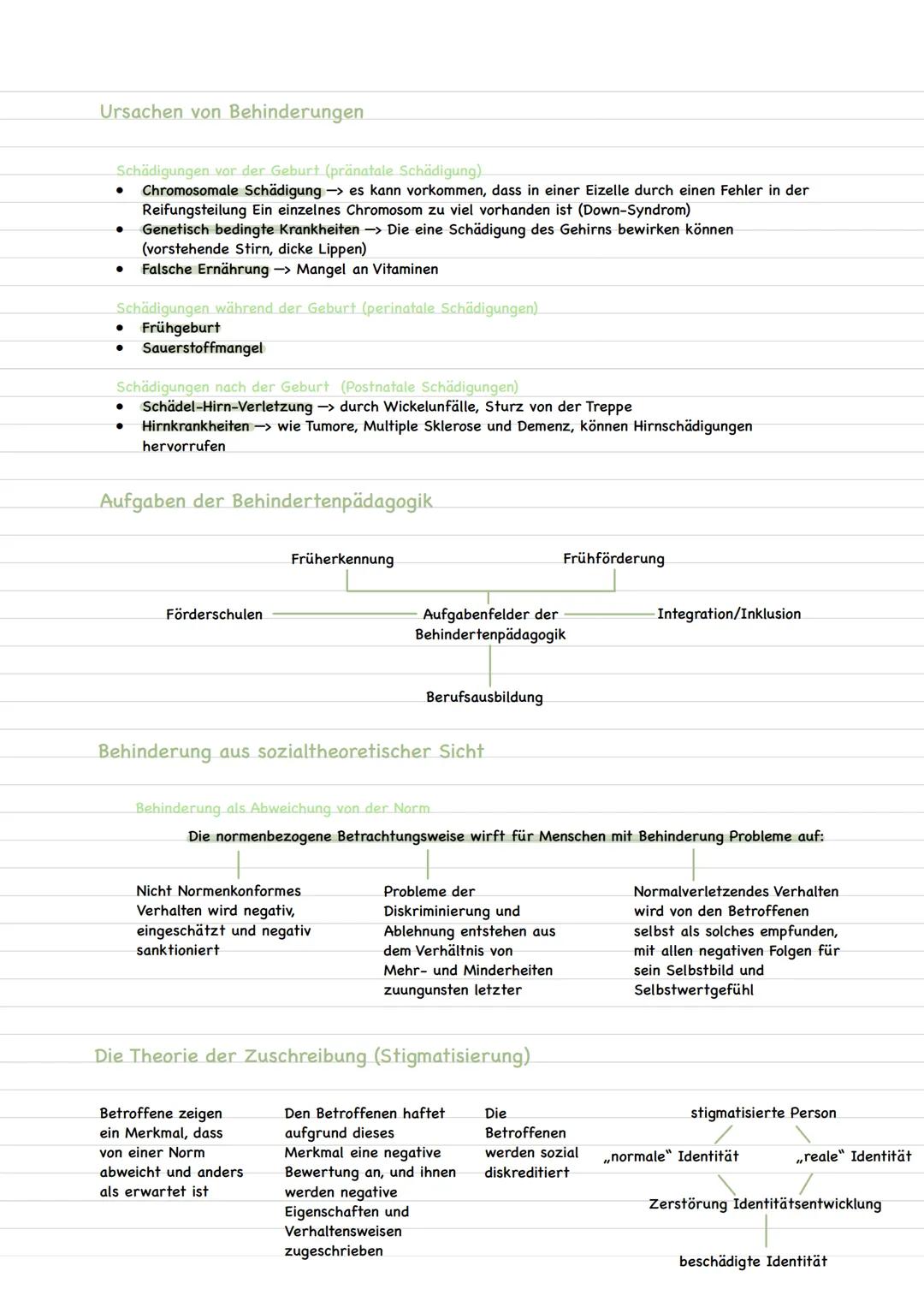 BEHINDERUNGEN
Heilpädagogik bzw. Sonderpädagogik
Theorie und Praxis der Erziehung von Menschen,
bei denen spezielle Lern- und Erziehungshilf