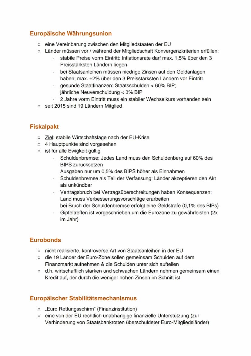 EUROPÄISCHE ZENTRALBANK
Europäische Zentralbank
O ein Organ der EU mit dem Sitz in Frankfurt am Main
o gemeinsame Währungsbehörde der Mitgli