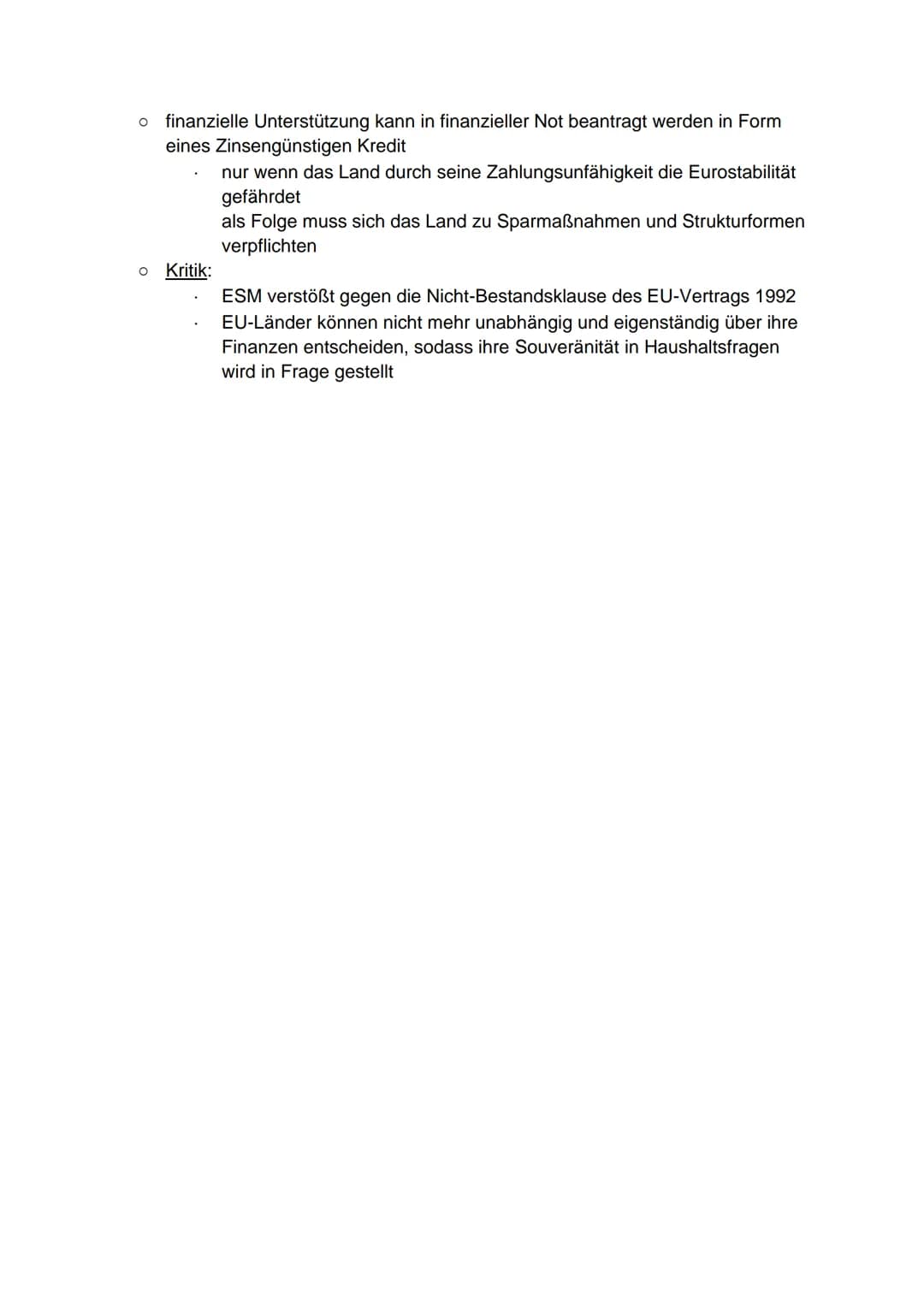 EUROPÄISCHE ZENTRALBANK
Europäische Zentralbank
O ein Organ der EU mit dem Sitz in Frankfurt am Main
o gemeinsame Währungsbehörde der Mitgli