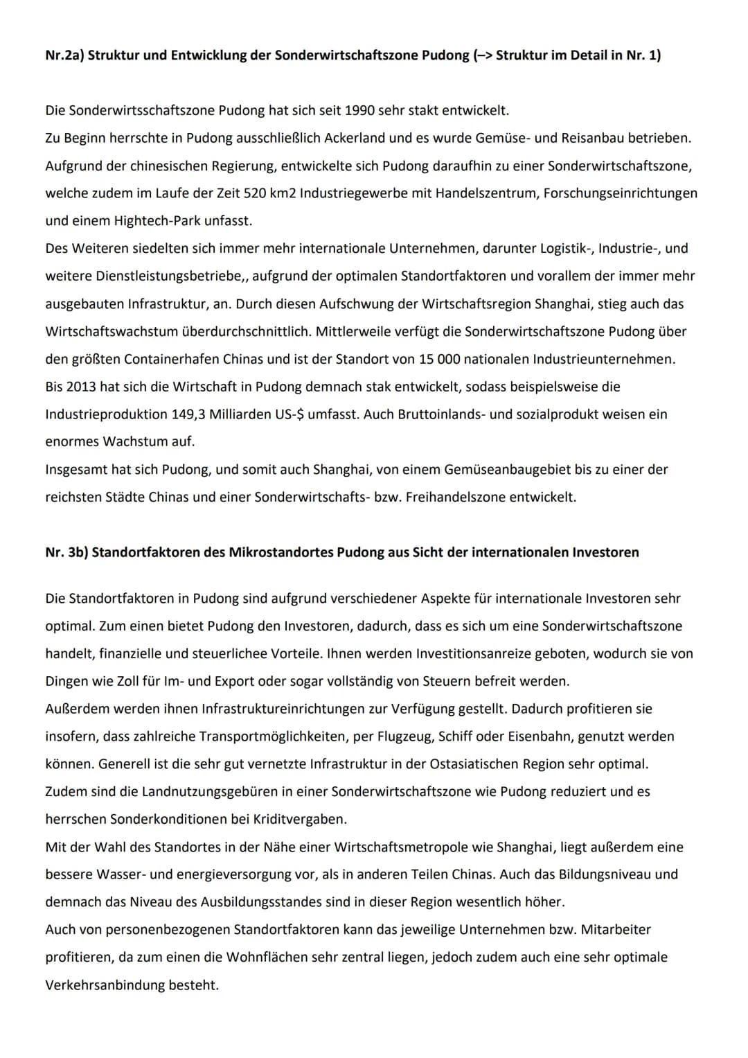 Aufgaben Erdkunde 09.02.2021 - Linja Redecker
Sonderwirtschaftszonen
zur Förderung des wirtschaftlichen Wachstums (S.86/87)
Nr. 1) Lokalisie