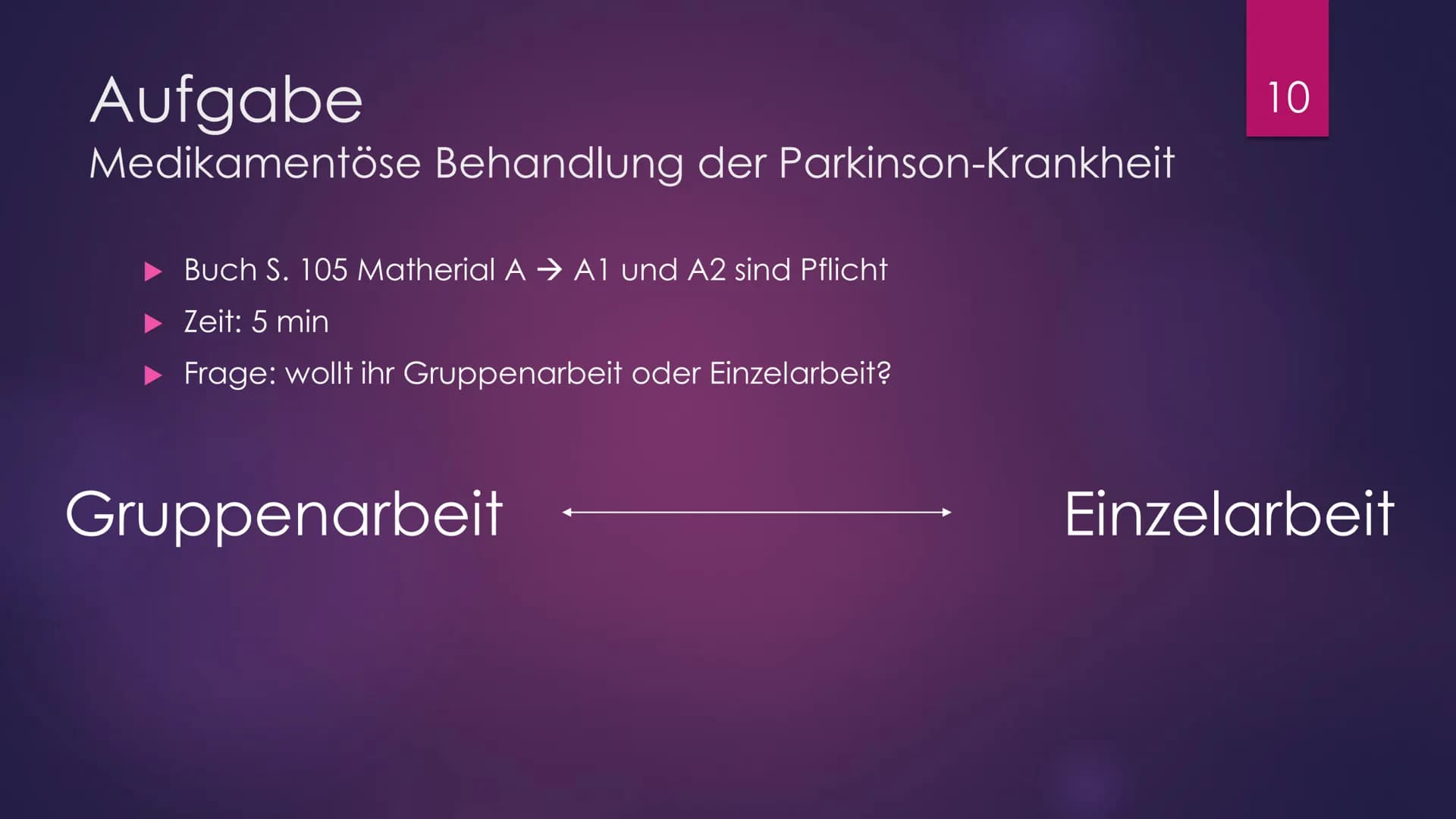 Parkinson
Eine Präsentation Von Julia Schmidtmeier
Erstellt Am 27.01.2021
Bio LK, Q2
hot
Bild: https://www.fitbook.de/health/fruehe-parkinso