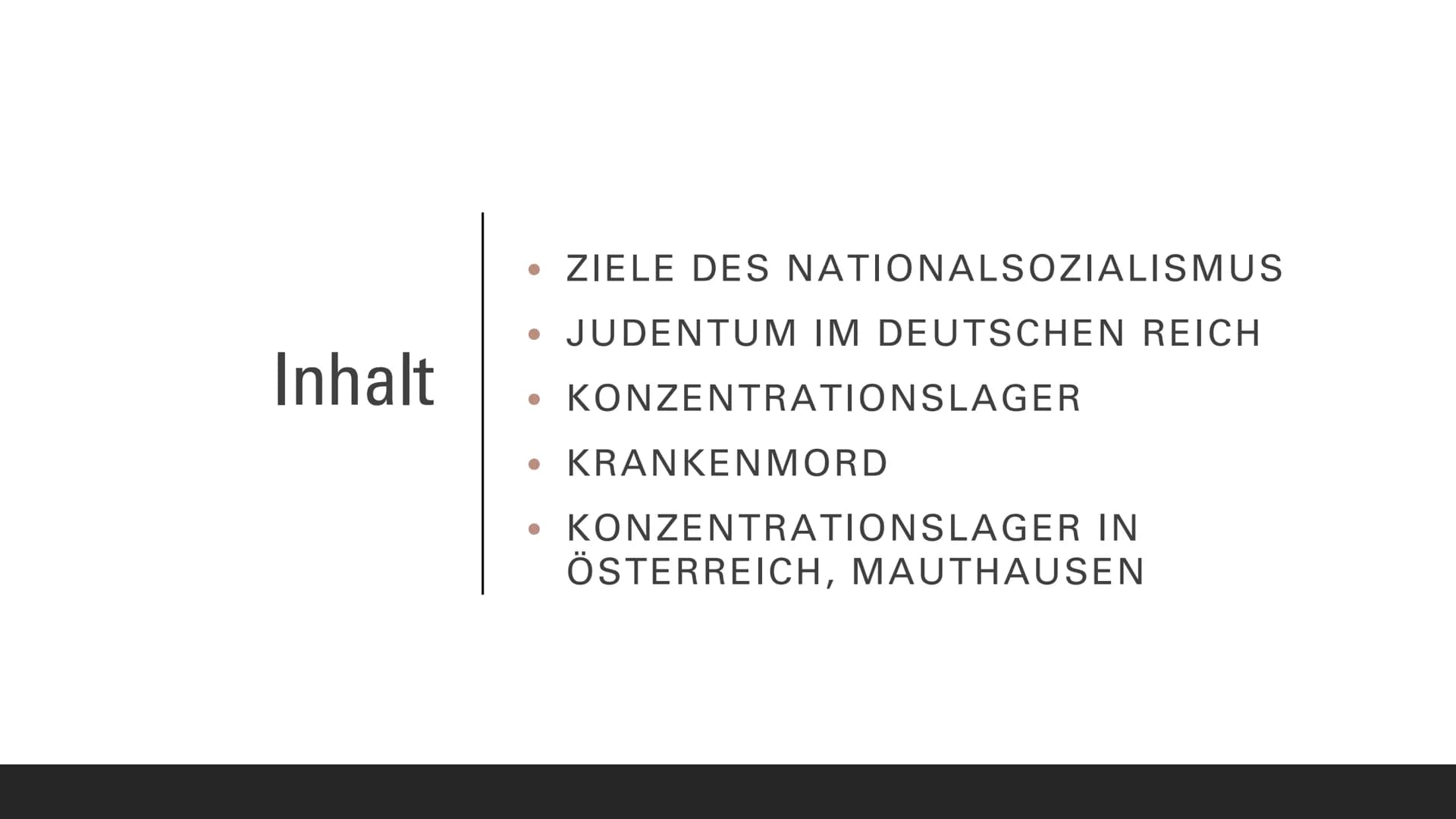 Judenverfolgung Präsentation
Ziele des Nationalsozialismus
●
●
Ausgrenzung und Vertreibung der Juden von der NSDAP Nationalsozialistische de