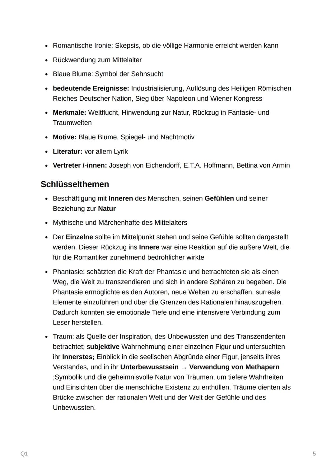 Q1
Q1
Epochenumbruch 18./19. Jahrhundert -
Literatur um 1800 und im frühen 19-
Jahrhundert
Lyrik Analyse
Einleitung
• Gedichttitel, Autor, A