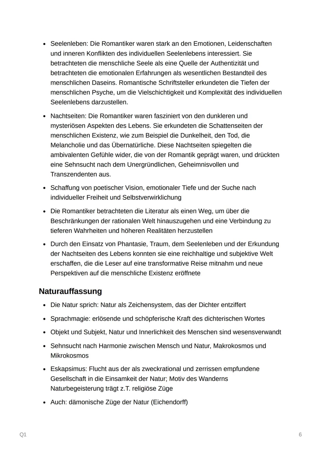 Q1
Q1
Epochenumbruch 18./19. Jahrhundert -
Literatur um 1800 und im frühen 19-
Jahrhundert
Lyrik Analyse
Einleitung
• Gedichttitel, Autor, A