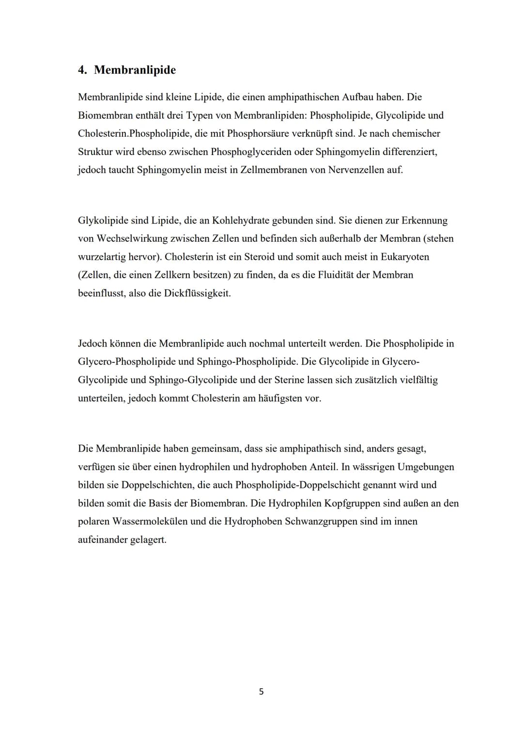 Kanalprotein
Cholesterin
-modellhafte Gegenüberstellung
Glycolipid
Globuläres Protein
Biomembran
00000000
Peripheres Protein
Glycoprotein
Ex