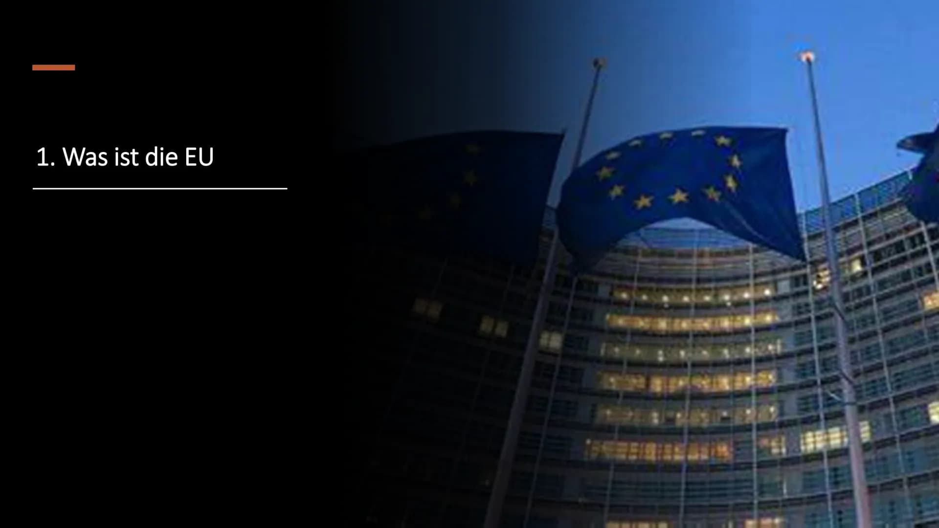 Europahymne
Freude, schöner
Götterfunken,
Tochter aus Elysium,
https://youtu.be/Bylj_hZPv-8 Die
Europäische
Union
Ein Vortrag von Vivien, La