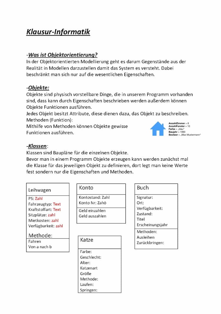 Know Informatik Lernzettel thumbnail