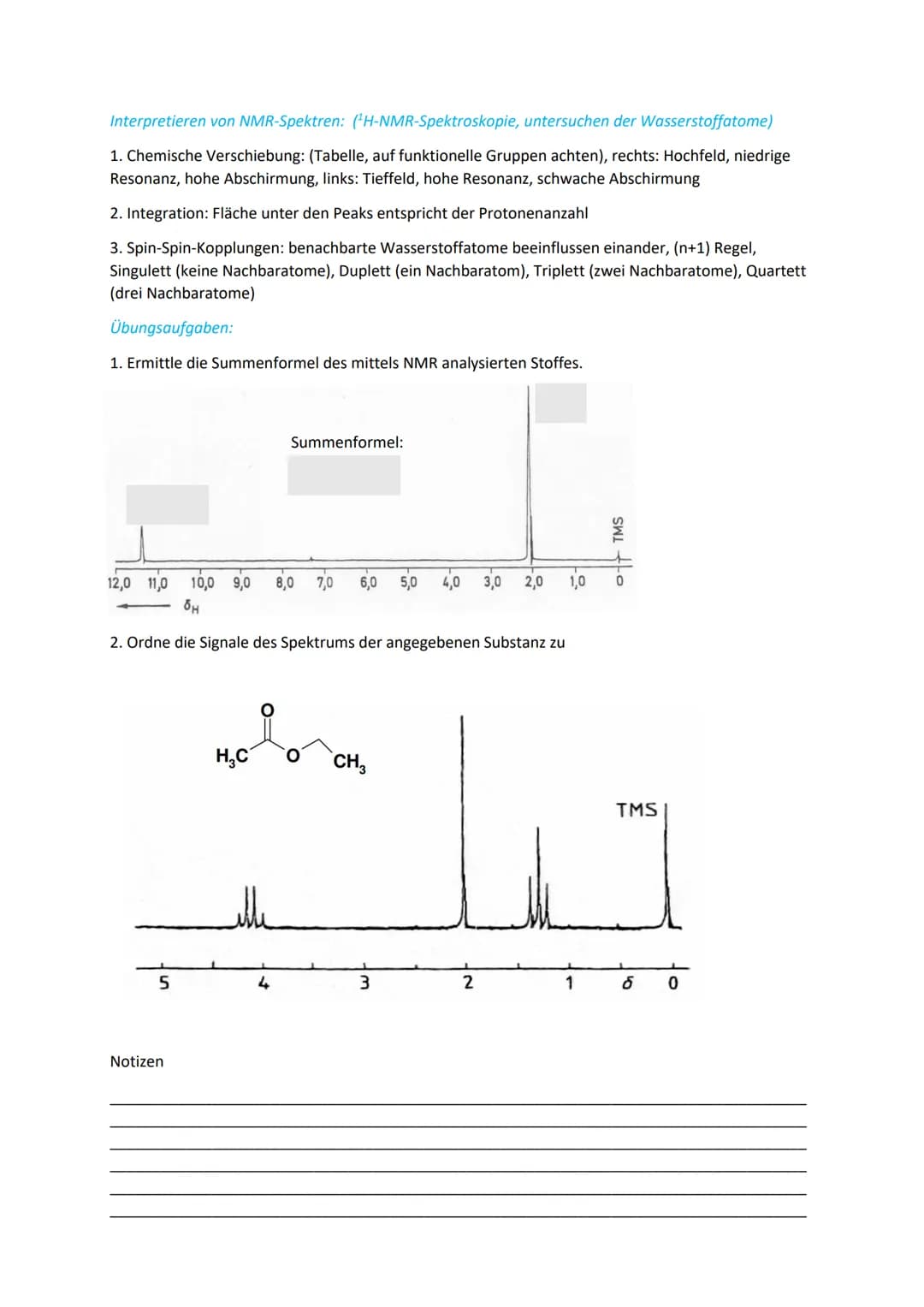 CHEMIE NMR-SPEKTROSKOPIE
Einstieg: Bild MRT/Kernspintomograph
Weiß jemand von Euch, was für ein Gerät das hier ist, oder lag
vielleicht soga