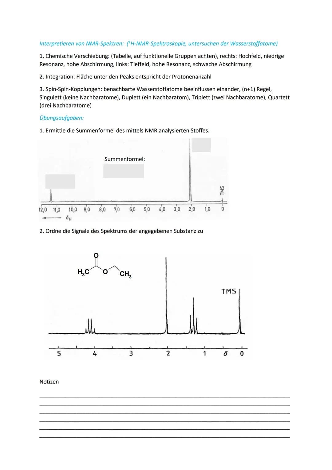 CHEMIE NMR-SPEKTROSKOPIE
Einstieg: Bild MRT/Kernspintomograph
Weiß jemand von Euch, was für ein Gerät das hier ist, oder lag
vielleicht soga