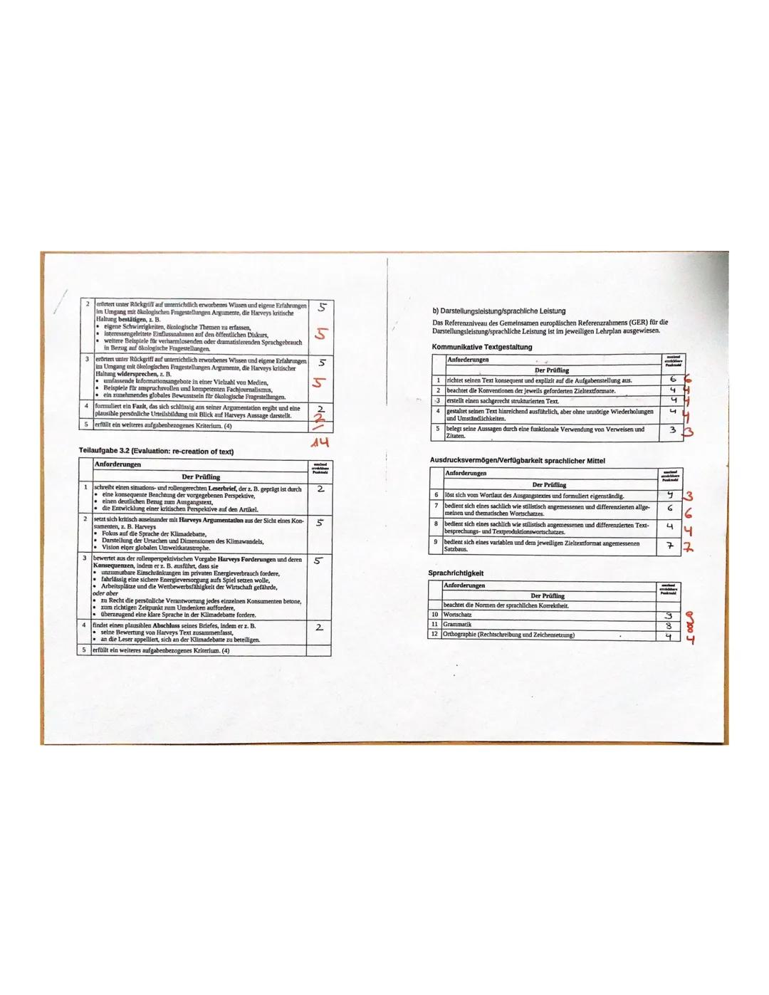 pre-Abitur English
task
exam
The article "Global warming is a misleading term because
it actually sounds quite nice" was written by Gione
-H