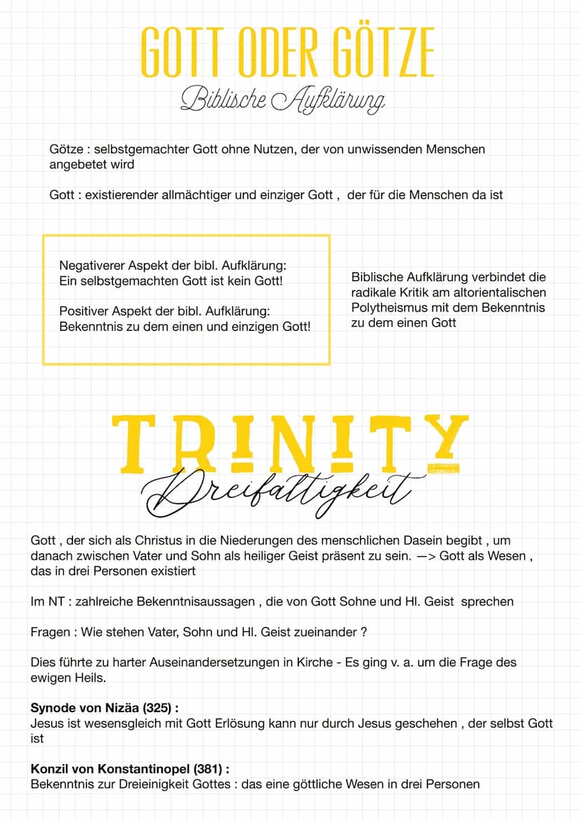 Gottesrede
Wie kann ich von Gott sprechen ?
Das Sprechen von Gott gestaltet sich schwierig, da er unsichtbar ist und
unsere Sprache & Vorste