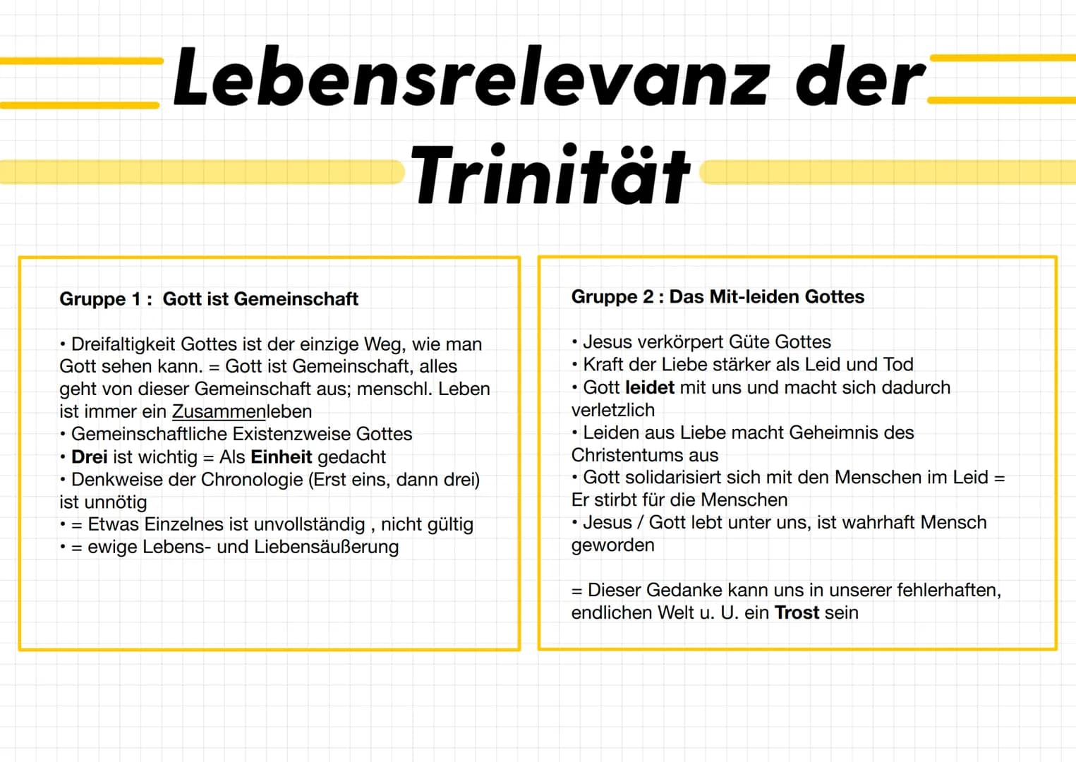 Gottesrede
Wie kann ich von Gott sprechen ?
Das Sprechen von Gott gestaltet sich schwierig, da er unsichtbar ist und
unsere Sprache & Vorste