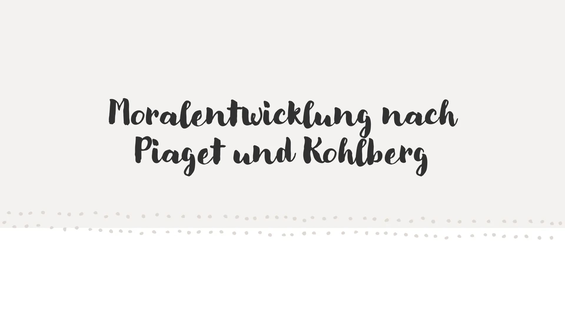 Moralentwicklung
•
•
U
•
•
✔
•
●
0
@
.
•
●
C
●
●
● Der moralische Kompass
●
●
●
Jeder Mensch hat einen moralischen Kompass
Gibt Richtung im 