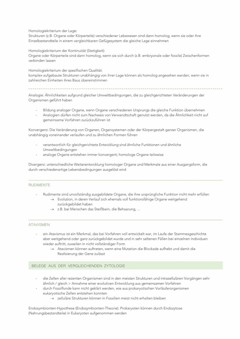 EVOLUTION
VIELFALT UND SYSTEMATISCHE ORDNUNG DER ORGANISMEN
Evolution: Entwicklung, Weiterentwicklung und Umwandlung der Organismen
heute ve