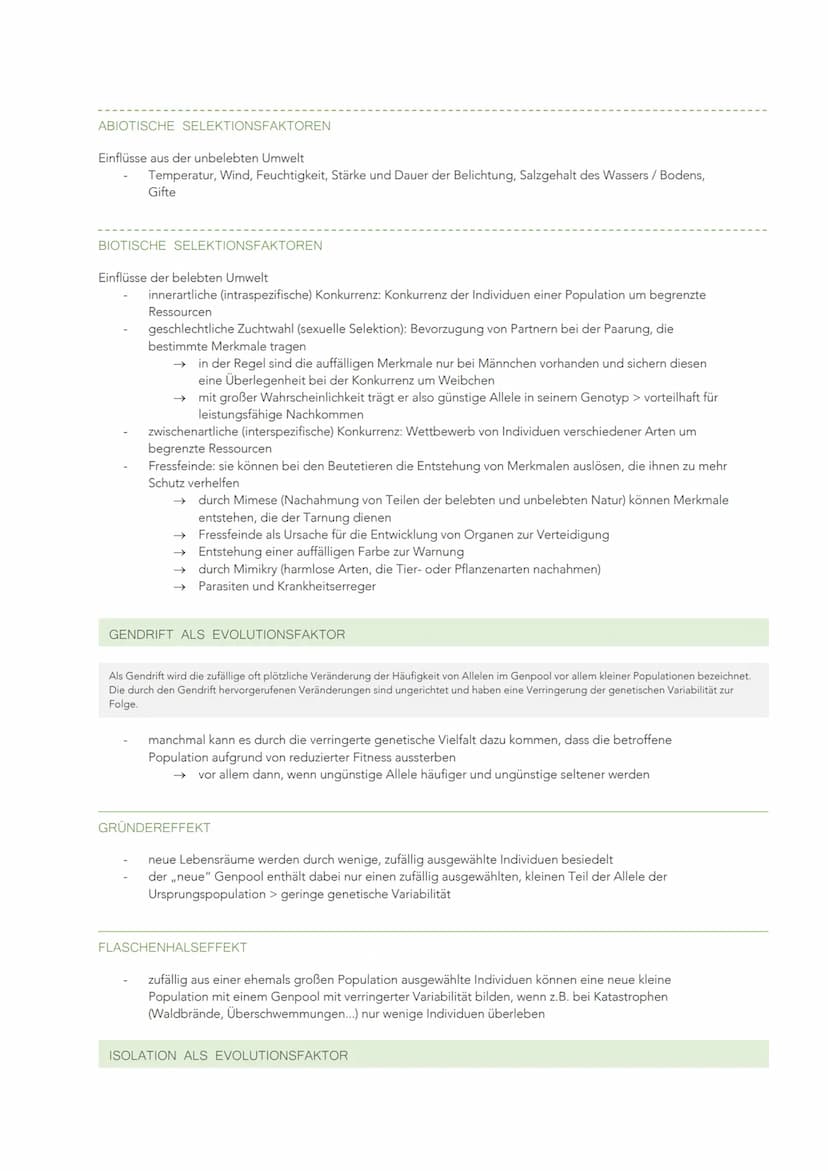 EVOLUTION
VIELFALT UND SYSTEMATISCHE ORDNUNG DER ORGANISMEN
Evolution: Entwicklung, Weiterentwicklung und Umwandlung der Organismen
heute ve