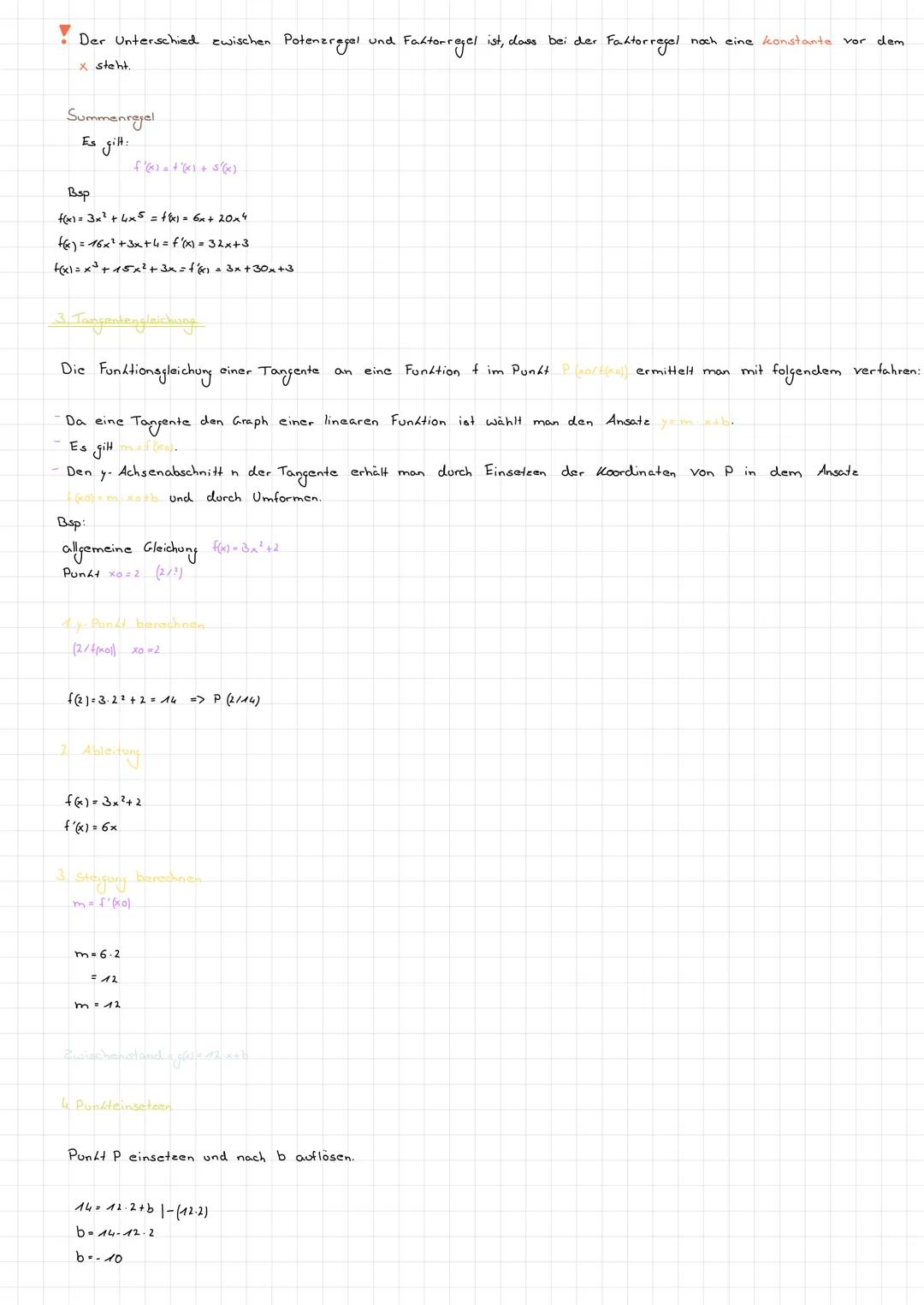 # MATHE

1. Ableitungsfunktion zeichnen


f's Steigung

Bereich

Bereich

- Beim HP/TP ist die Steigung Noll. (Nullstellen)

  Extrematelle 
