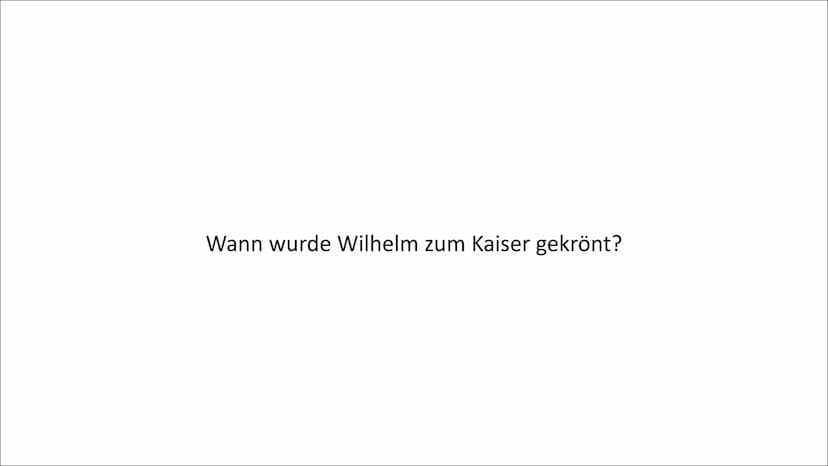 Wilhelm I.
Lisa Annika Göbecke, Alina Totzke
CALL ●
Allgemeine Informationen (Biografie, Familie)
• Wilhelm I. wird König von Preußen
●
●
Gl